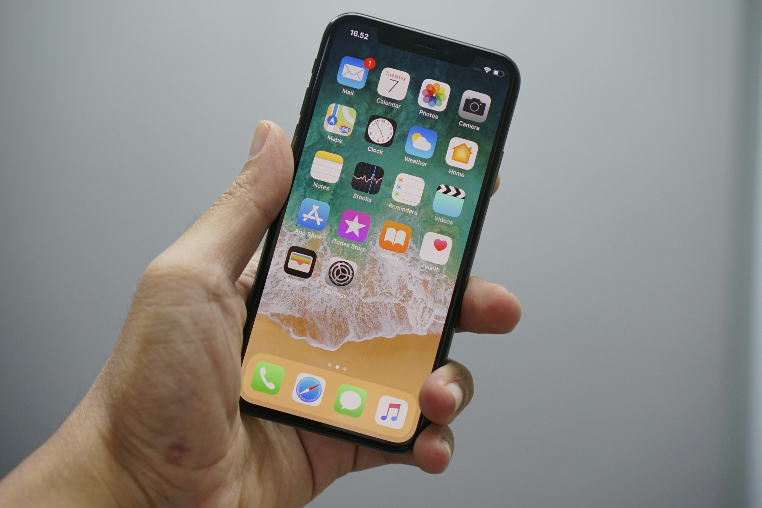 A modern iPhone, representative of new iPhone releases