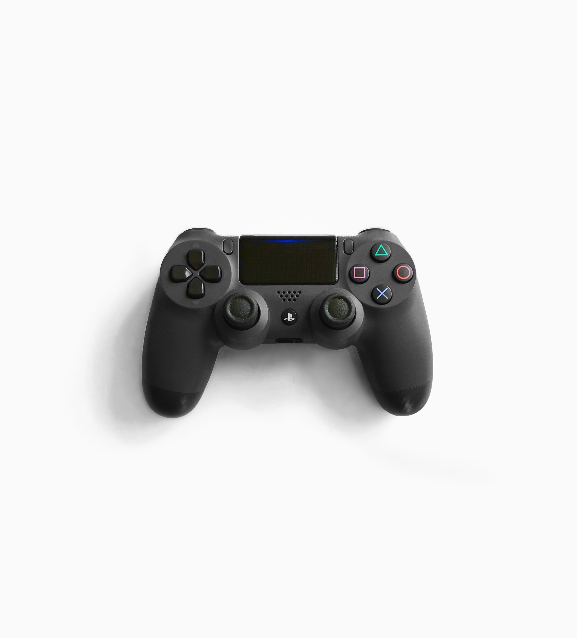 A PlayStation-style game controller, representative of common controller repairs